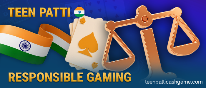 Responsible gaming in Teen Patti for Indian users